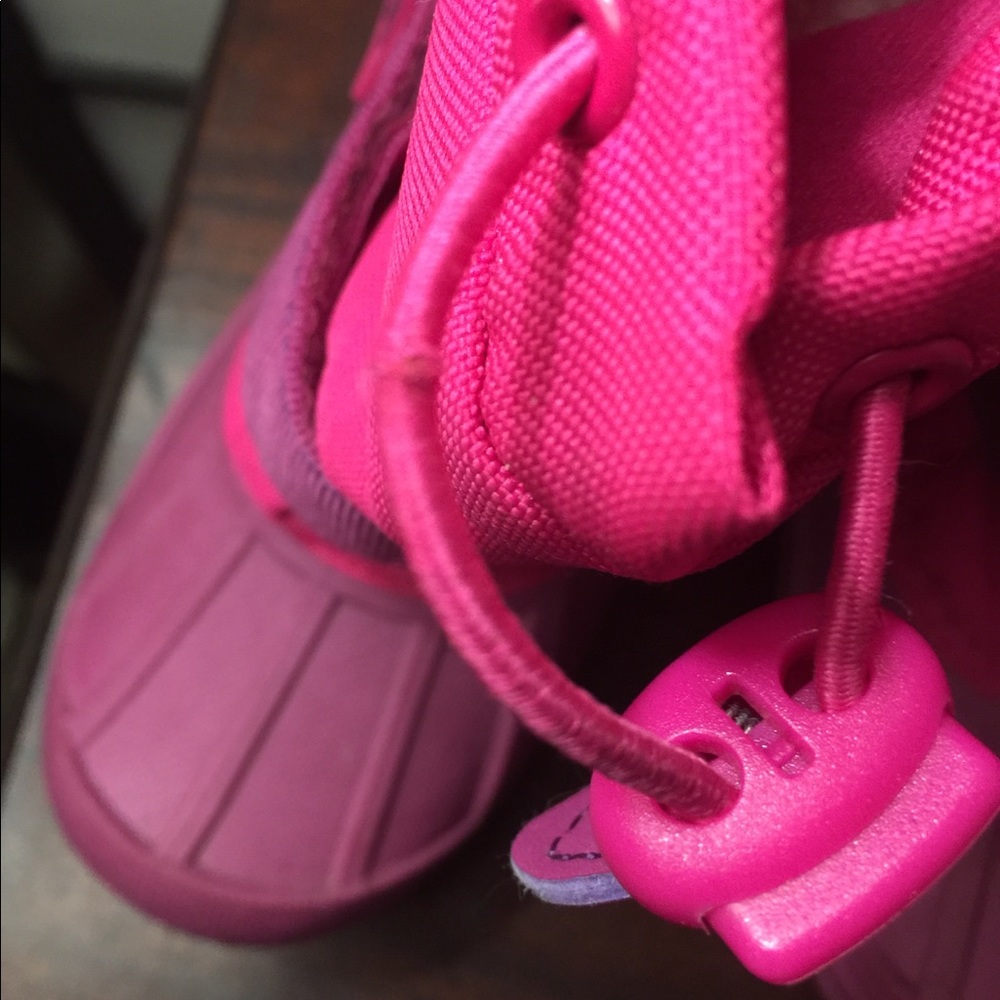 Cat&Jack pink pink winter insulated ❄️snow boots - Picture 14 of 14